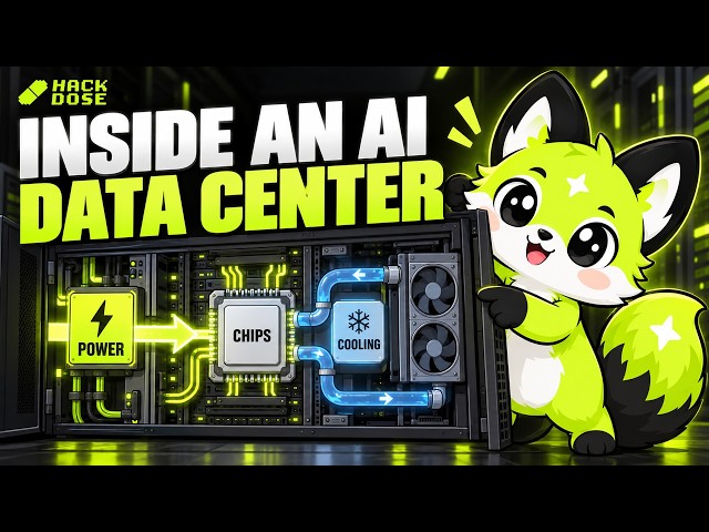 Inside an AI Data Center: Power, Chips & Cooling | HackDose