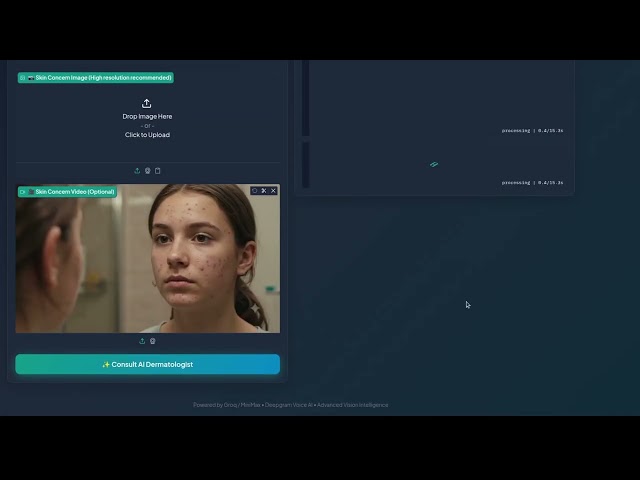 AI Dermatologist App: Voice + Vision AI Project (Full Demo)