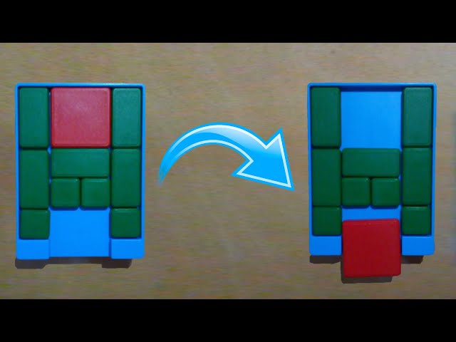 Klotski Puzzle Tutorial - Stop Motion Tutorial