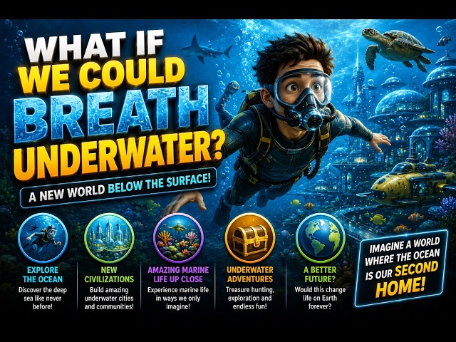 What If Humans Could Breathe Underwater? 🌊 The Incredible Science Explained