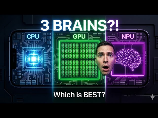 CPU vs GPU vs NPU Explained in 2 Minutes ⚡ (No BS Guide with @techinbits480p )