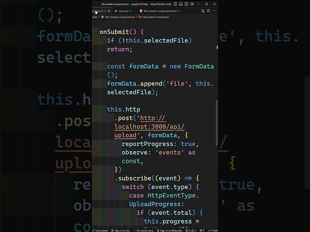 🔥 Angular File Upload Tutorial ⚡ Track Progress & Handle Events with HttpClient! 📡
