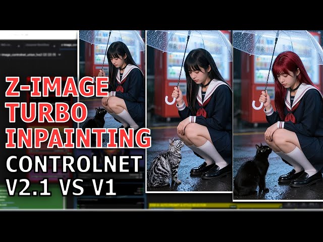 ComfyUI Tutorial: Testing Z Image Turbo CONTROLNET V2.1 #comfyui #comfyuitutorial #zimageturbo