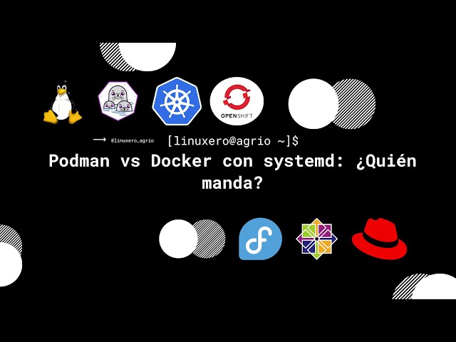 Podman vs Docker con systemd: ¿Quién manda?