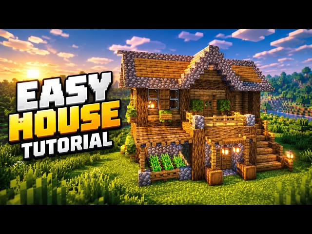 Minecraft: How to Build a Cozy Survival House | Easy Tutorial