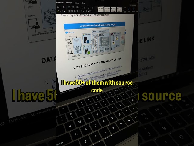 Unlock 50+ data engineering & data analysis project !  #programming #python #bigdata