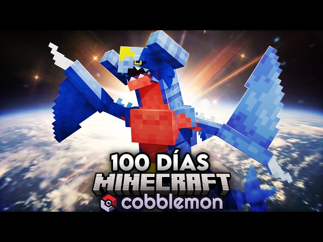 SOBREVIVÍ 100 DÍAS en POKÉMON en Minecraft contra mi rival! (Cobbleverse)