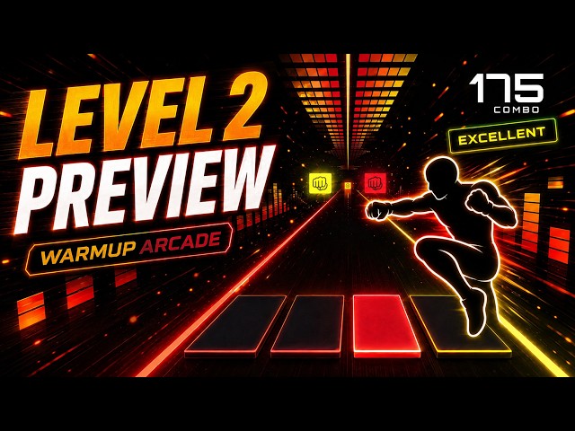 WARMUP ARCADE #2 | HIGH QUALITY Immersive Interactive Warm Up
