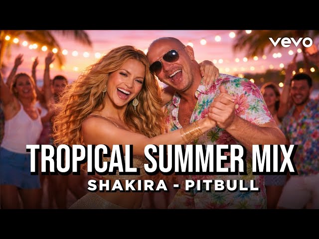 Shakira ft Pitbull - Move With Me | Summer Party Mix | Tropical Music 2026
