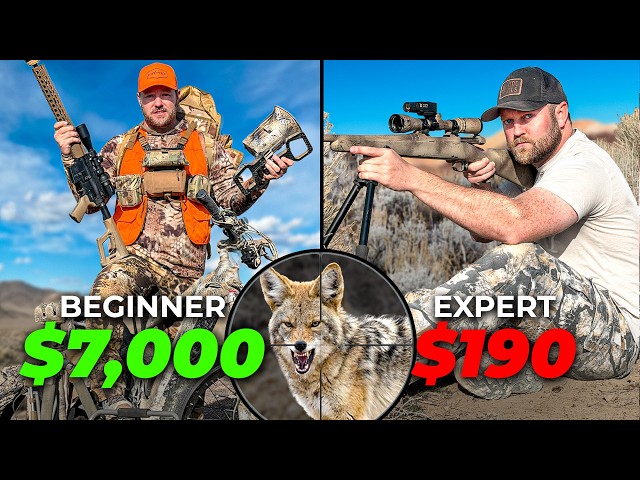 $190 VS $7,000 - Coyote Hunting Challenge!