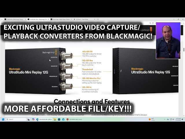 Exciting New Blackmagic Design UltraStudio Express/Mini 12G!!! Cheaper Alpha Keys