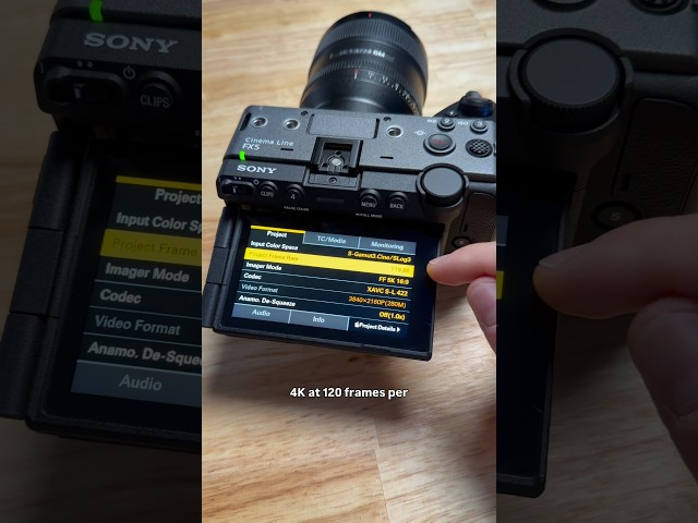 4K at 240FPS?! 😍 Coming to the FX5 in 2027!