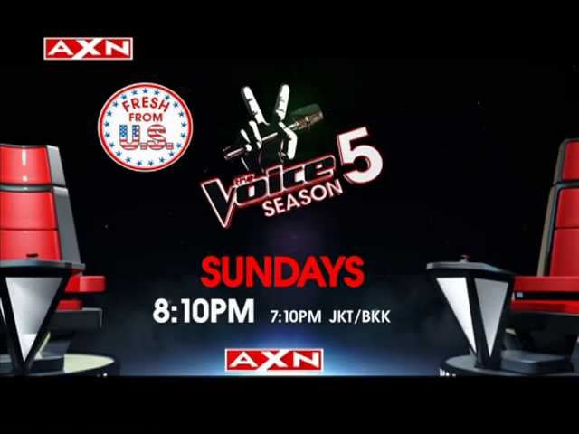 AXN HD (CH.142) - The Voice 5