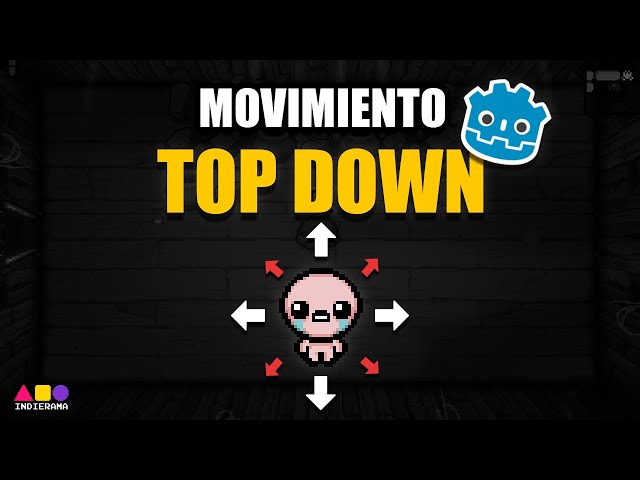 TOP DOWN movement in Godot!