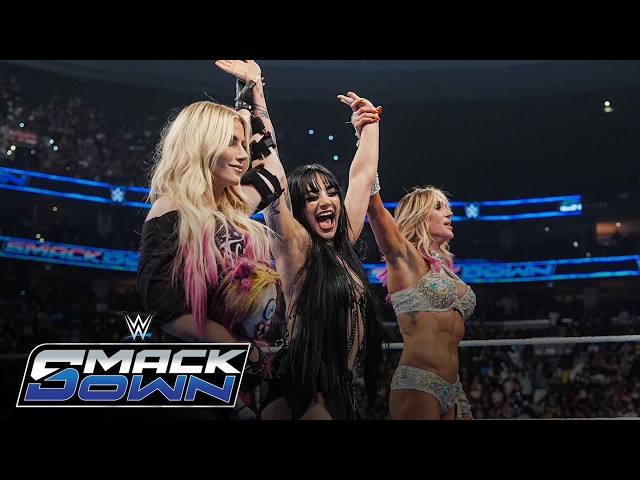Alexa Bliss and Tatum Paxley help Charlotte Flair against Jade Cargill: SmackDown, August 7, 20..