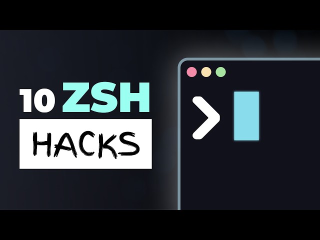 10 Zsh hacks I wish I knew about sooner