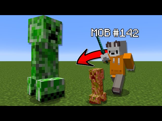 Minecraft But Slaying Mobs Makes Them Bigger