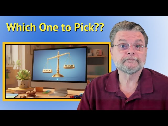 Public or Private? Picking and Changing the Windows Network Setting