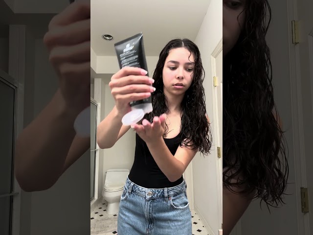 5 MIN WAVY HAIR ROUTINE 🎀 (super quick hair tutorial) (get ready with me for my sister’s birthday!)