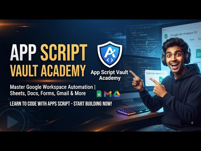 App Script Vault Academy | Google Workspace Automation & Learning Platform