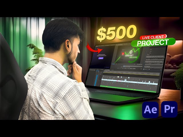 POV : You Are Editing A $500 Client Project ( Complete Process )