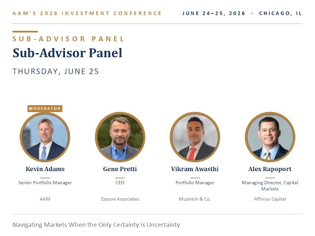 AAM's Sub-Advisor Partners @ AAM's 2026 Investment Conference