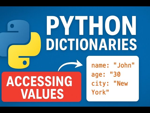 Python Dictionaries Explained: Accessing Values & Working With Key-Value Data!