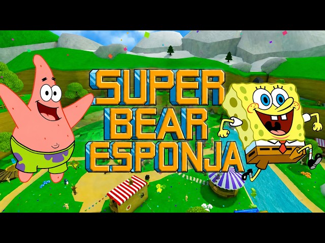 I DISCOVERED THE SPONGEBOB SQUAREPANTS WORLD IN SUPER BEAR ADVENTURE 🤯🍍