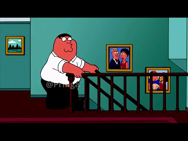 Peter falling down the stairs vocoded to Gangsta's Paradise
