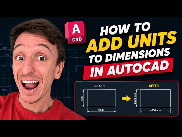 How to Add Units To Dimensions In AutoCAD (2026)