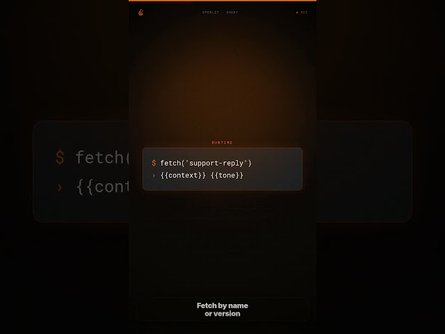 Version prompts without shipping code | OpenLIT Prompt Hub