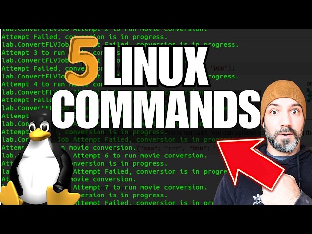 These 5 Linux Terminal Commands will Change EVERYTHING