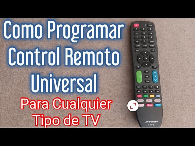 How to Program a Universal Remote Control // Universal Remote Control for All Types of TV