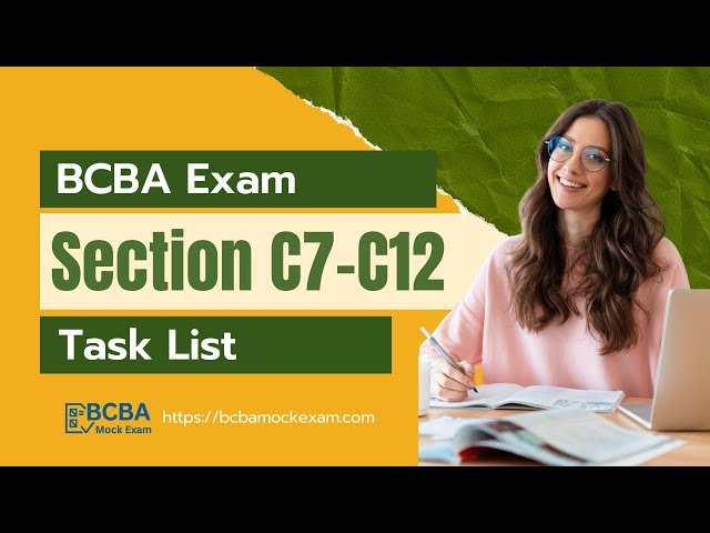 BCBA® Section C (C.7–C.12) Explained | 6th ed. Validity, Reliability & Graphing