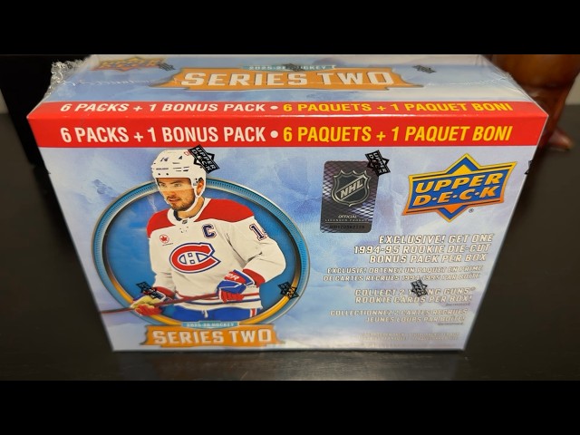 2025/26 Upper Deck Series Two Hockey Mega Boxes Slap!