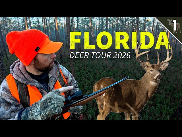 Florida Public Land Deer Hunting!!! (2026 Deer Tour)