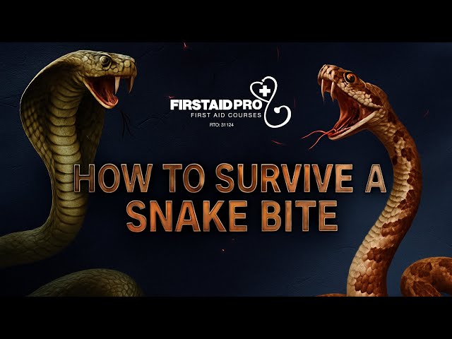 First Aid for Snake Bites | The Pressure Immobilisation Technique (PIT)