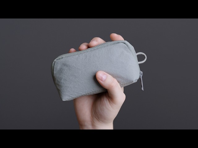 This $13 Muji Pouch is surprisingly Brilliant!