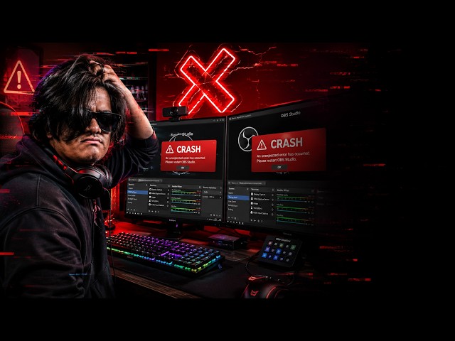 OBS CRASH FIXED! (StreamElements & WebSocket Issue Solved)
