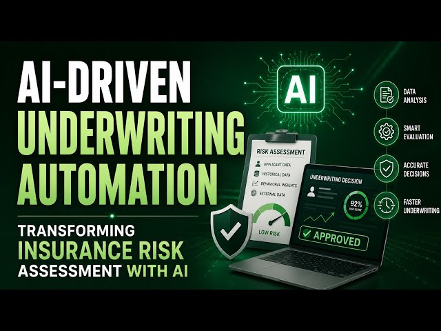 AI-Driven Underwriting Automation | Transforming Insurance Risk Assessment with AI | Uplatz