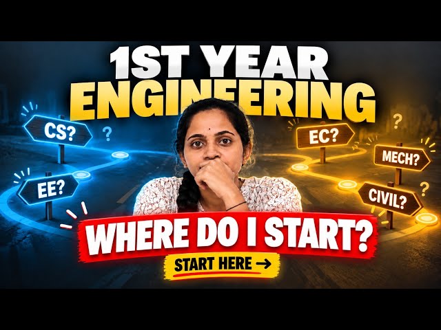 1st Year Engineering: What Should I Learn First?🤔