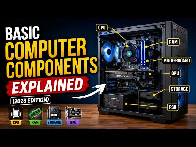 Basic Computer Components Explained 2026 Edition