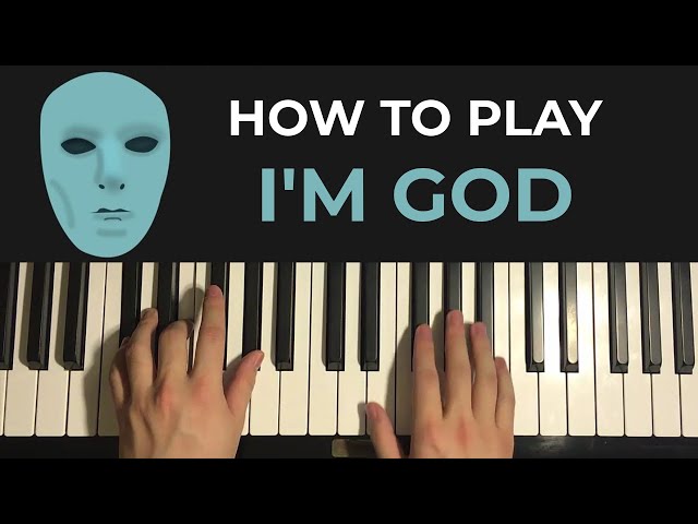 Clams Casino - I'm God (Piano Tutorial Lesson)