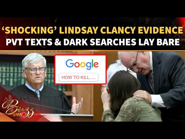 Lindsay Clancy’s ‘CHILLING’ Google Searches & Secret Notes Rock Court | WATCH