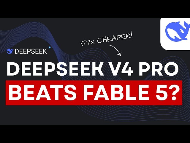 DeepSeek V4 Pro Is Out Today And It's A Problem For Every AI Lab!