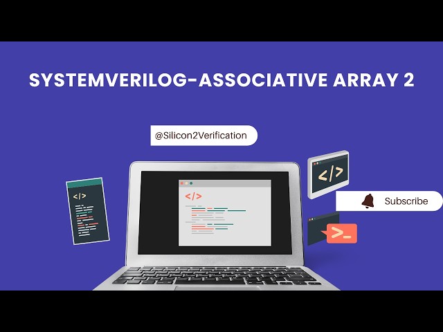 Learn Associative Arrays | SystemVerilog (Tamil) | Silicon2Verification