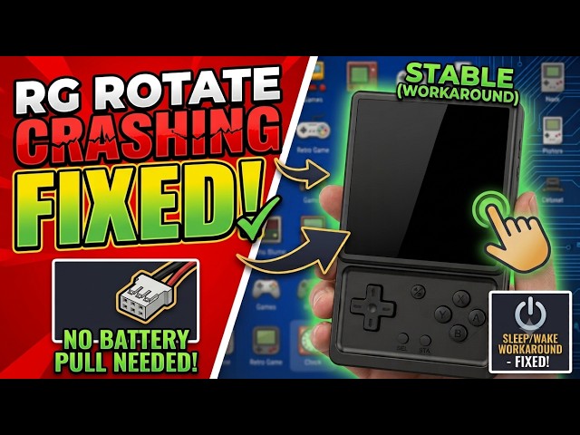 🔧 Fixing The RG Rotate Crashing Issues (See pinned comment for updated video)