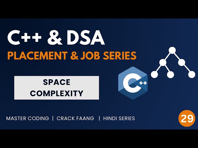 Space Complexity | The Most Powerful Concept in Efficient Coding | C++ & DSA for FAANG - #29