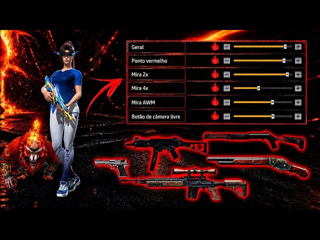 Free Fire Headshot setting 2026 ⚡ Best Sensitivity Settings ⚙️| Sensitivity + Hud Settings Free Fire