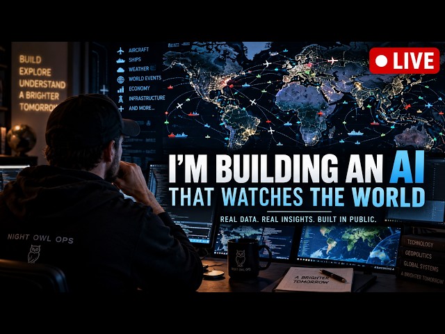 Building an AI That Watches the World — LIVE